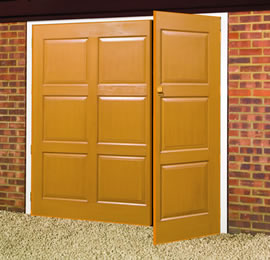 Wessex GRP maintenance free side hinged doors